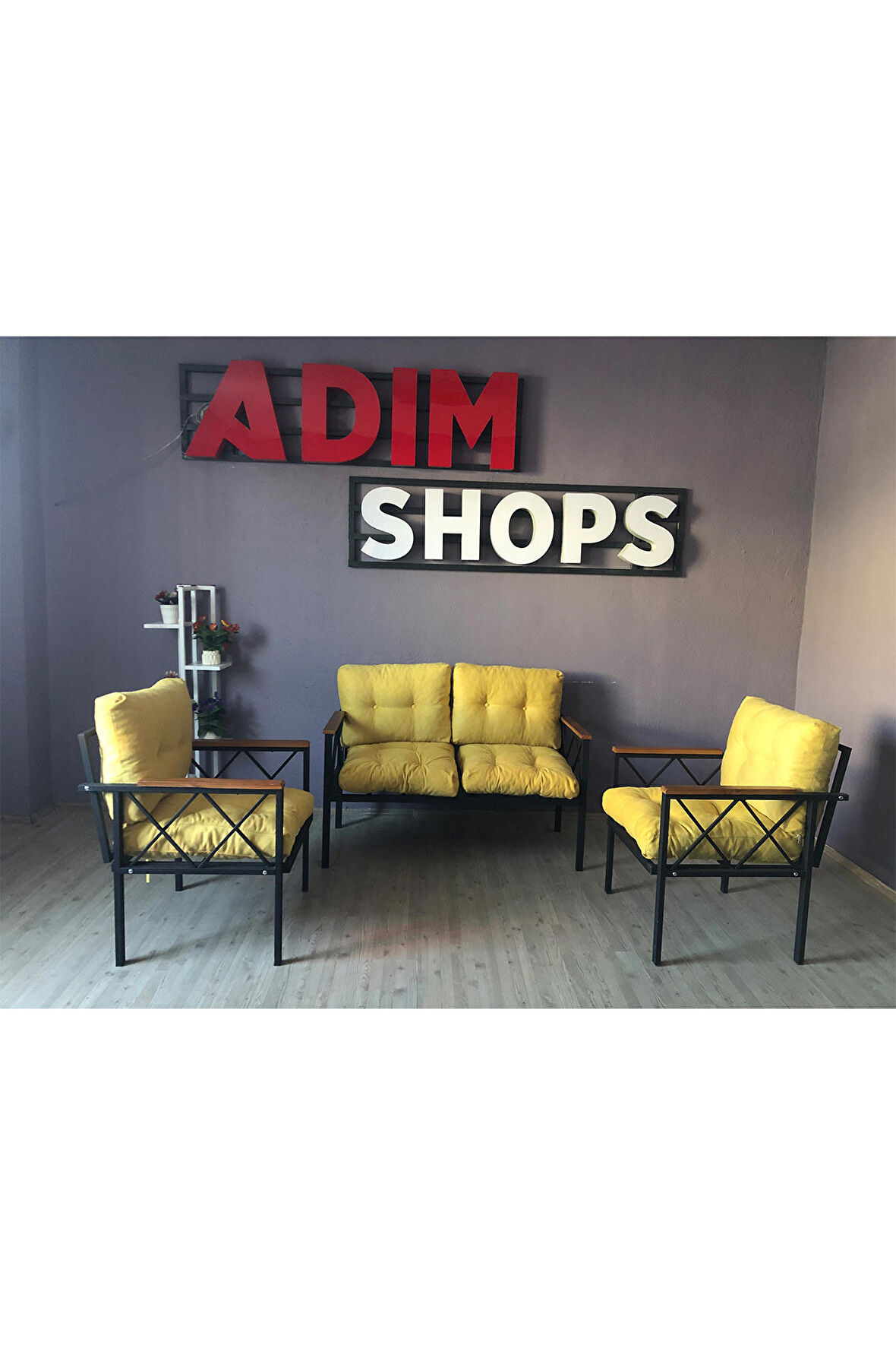 adımshops Balkon-bahçe-kafe,çay Seti,koltuk Takımı,oturma Grubu,ofis Koltuğu MİAMİ YENİ